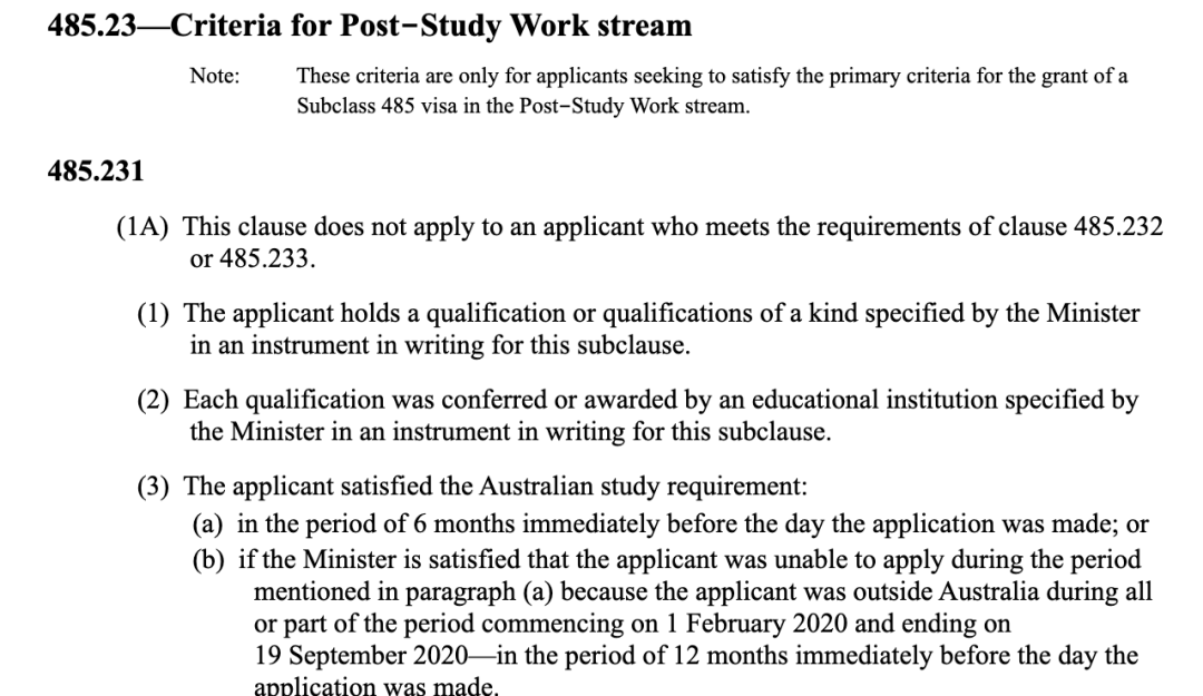 澳移民局官宣！1年Master+1年Graduate Diploma可申请2年485工签！