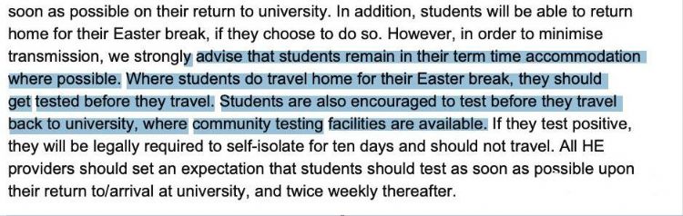 留学生注意！英政府更新大学返校指南了