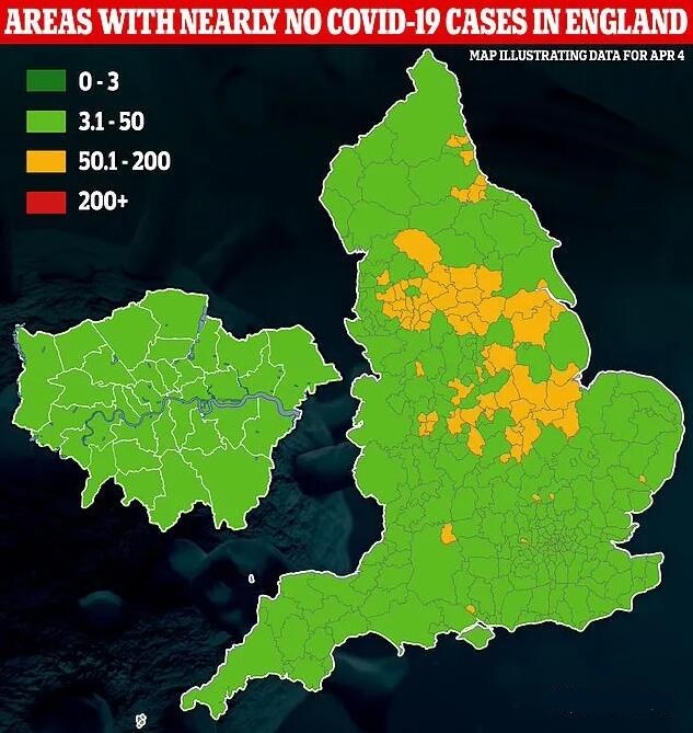 英国解封大日子，英国大部地区感染清零！